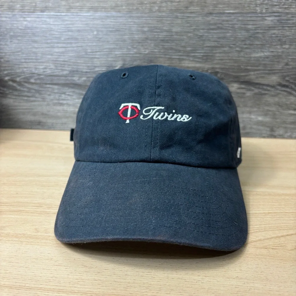 Minnesota‎ Twins Hat Cap Strap Back Womens MLB Baseball Blue Adjustable 47